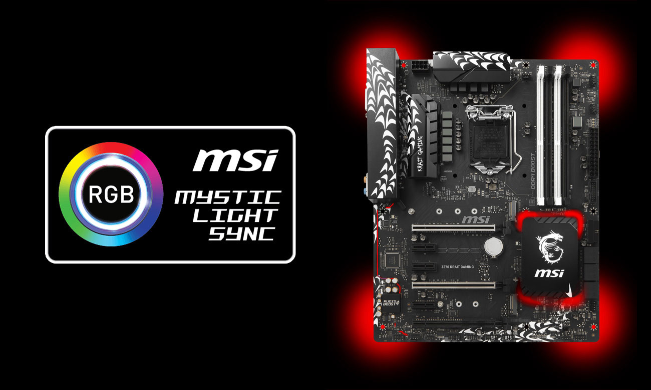 MSI Z370 KRAIT GAMING Płyty główne Socket 1151 Sklep komputerowy